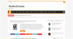 Desktop Screenshot of perfectcracks.com